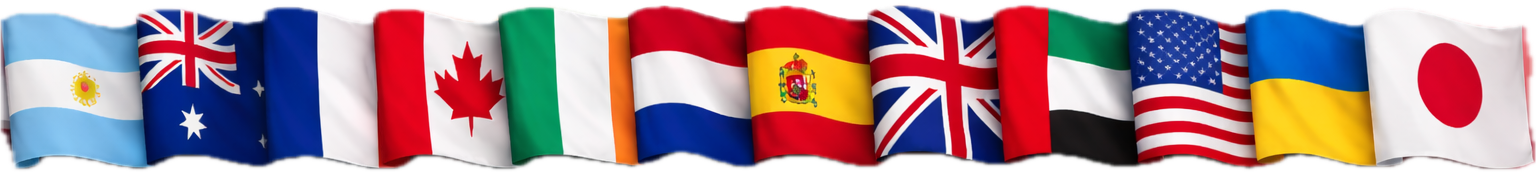 GamersVPN location flags