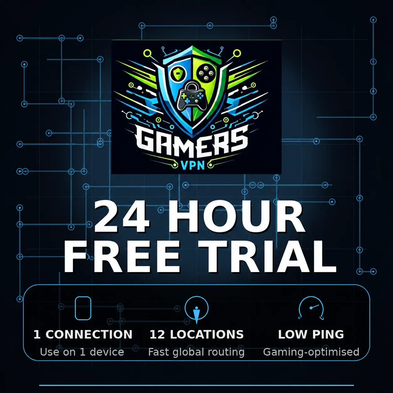 Free VPN 12 Locations